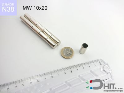 mw 10x20 n38 - magnes walcowy mw 10x20 n38 - magnes walcowy