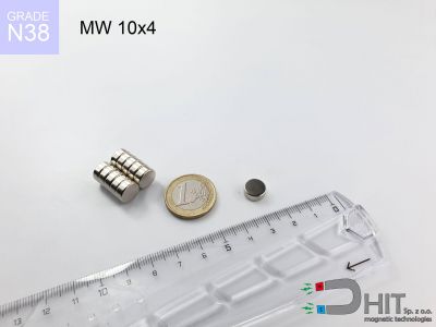 mw 10x4 n38 - magnes walcowy mw 10x4 n38 - magnes walcowy