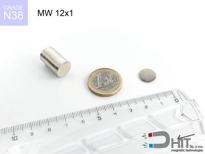 mw 12x1 n38 - magnes walcowy mw 12x1 n38 - magnes walcowy
