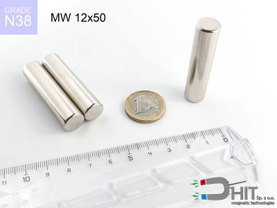 mw 12x50 n38 - magnes walcowy mw 12x50 n38 - magnes walcowy