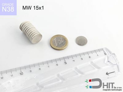 mw 15x1 n38 - magnes walcowy mw 15x1 n38 - magnes walcowy
