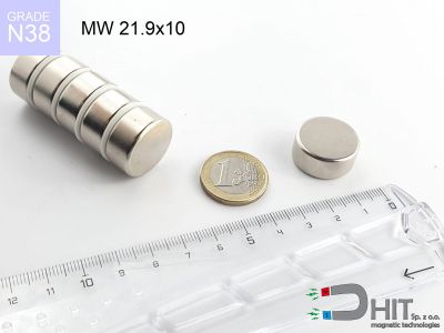 mw 21.9x10 n38 - magnes walcowy mw 21.9x10 n38 - magnes walcowy