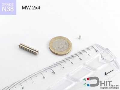 mw 2x4 n38 - magnes walcowy mw 2x4 n38 - magnes walcowy