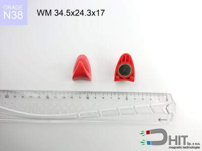 wm 34.5x24.3x17 n38 - wieszak magnetyczny wm 34.5x24.3x17 n38 - wieszak magnetyczny